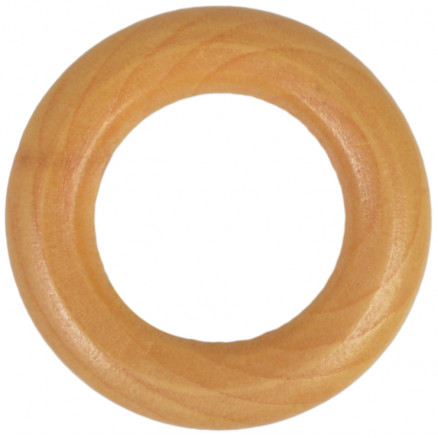 Holzinge / Gardinring Lackiertes Holz 25mm - 1 Stück Holzinge / Gardinring Lackiertes Holz 25mm - 1 Stück von Diverse