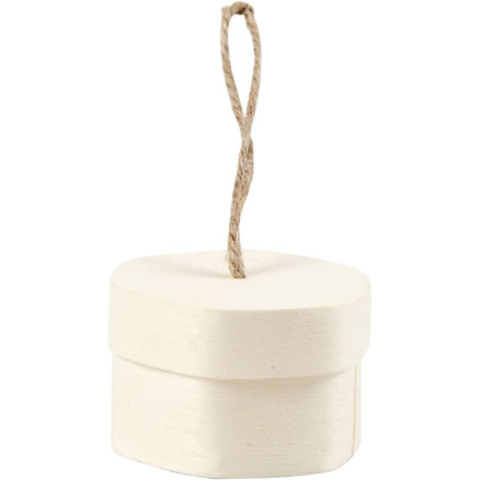 Holzspan-Dose, H 3 cm, D 4,5 cm, 3 Stk/ 1 Pck Holzspan-Dose, H 3 cm, D 4,5 cm, 3 Stk/ 1 Pck von Diverse