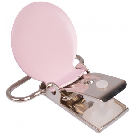 Hosenträgerclips rund Pink von Diverse