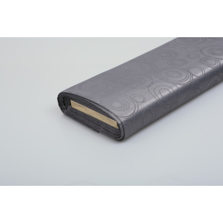 Tischdeckenstoff Jacquard 900 Grau 145cm - 50cm von Diverse