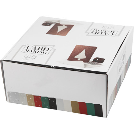 Karten & Kuverts im Set mit Display, Kartengröße 10,5x15 cm, Umschlaggröße 11,5x16,5 cm, 12x10 Pck/ 1 Pck von Diverse