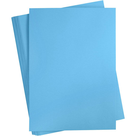 Karton, farbig, A2, Blatt 420x594 mm, 180 g, Türkis, 100 Bl./ 1 Pck von Diverse