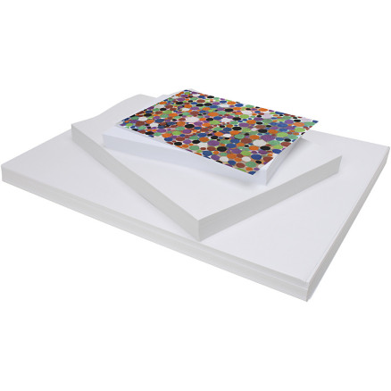 Karton, farbig, A2,A3,A4, 180 g, Weiß, 3x100 Bl./ 1 Pck Karton, farbig, A2,A3,A4, 180 g, Weiß, 3x100 Bl./ 1 Pck von Diverse