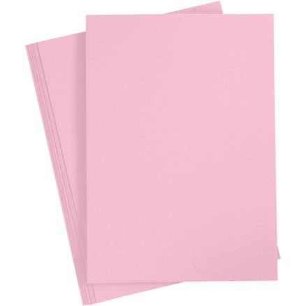 Karton, farbig, A4, Blatt 210x297 mm, 180 g, Hellpink, 20 Bl./ 1 Pck Karton, farbig, A4, Blatt 210x297 mm, 180 g, Hellpink, 20 Bl./ 1 Pck von Diverse