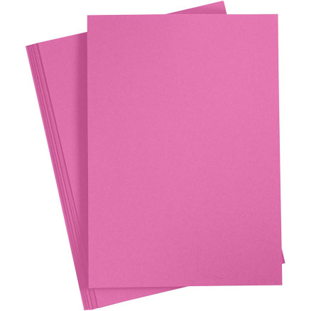 Karton, farbig, A4, Blatt 210x297 mm, 180 g, Pink, 20 Bl./ 1 Pck Karton, farbig, A4, Blatt 210x297 mm, 180 g, Pink, 20 Bl./ 1 Pck von Diverse