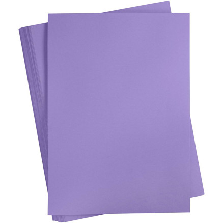 Karton, farbig, A2, Blatt 420x594 mm, 180 g, Flieder, 100 Bl./ 1 Pck von Diverse