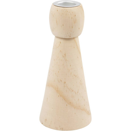 Kerzenhalter, H: 14,5 cm, Durchm. 6,5 cm, 10 Stk. / 1 Pk. Kerzenhalter, H: 14,5 cm, Durchm. 6,5 cm, 10 Stk. / 1 Pk. von Diverse