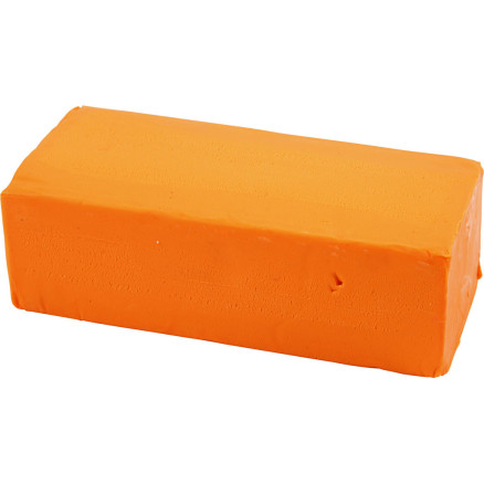 Knetmasse, Größe 13x6x4 cm, Neonorange, 500 g/ 1 Pck Knetmasse, Größe 13x6x4 cm, Neonorange, 500 g/ 1 Pck von Diverse