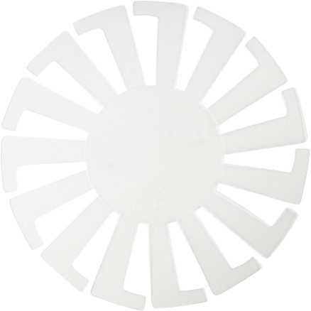 Korbboden-Schablone, H 8 cm, D 14 cm, Transparent, 10 Stk/ 1 Pck Korbboden-Schablone, H 8 cm, D 14 cm, Transparent, 10 Stk/ 1 Pck von Diverse