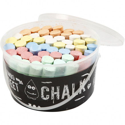 Kreide, Farbenmix, 50 Stk von Diverse