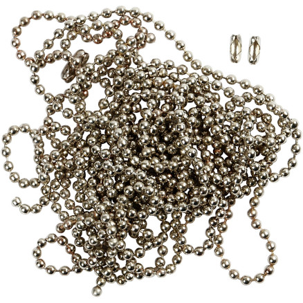 Kugelkette, Durchm. 1,5 mm, versilbert, 3m/ 1 rl. Kugelkette, Durchm. 1,5 mm, versilbert, 3m/ 1 rl. von Diverse