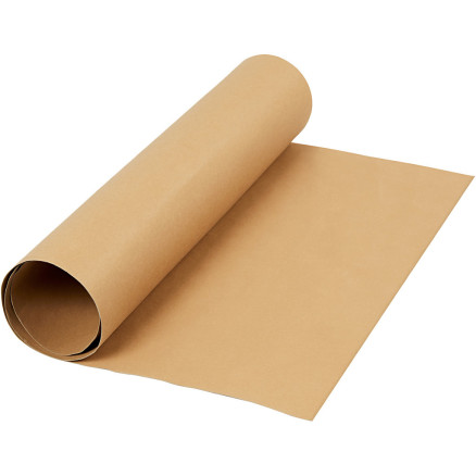 Kunstlederpapier, B 50 cm, Einfarbig, 350 g, Hellbraun, 1 m/ 1 Rolle Kunstlederpapier, B 50 cm, Einfarbig, 350 g, Hellbraun, 1 m/ 1 Rolle von Diverse
