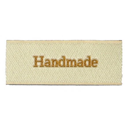Label Handmade Sand von Diverse