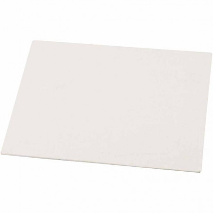Leinwand-Panel, A2 42x60cm, Stärke: 3mm, 10 Stk, Weiß von Diverse