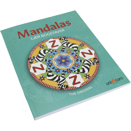 Mandalas-Malbücher, Buchstaben lernen, 1 Stk. von Diverse