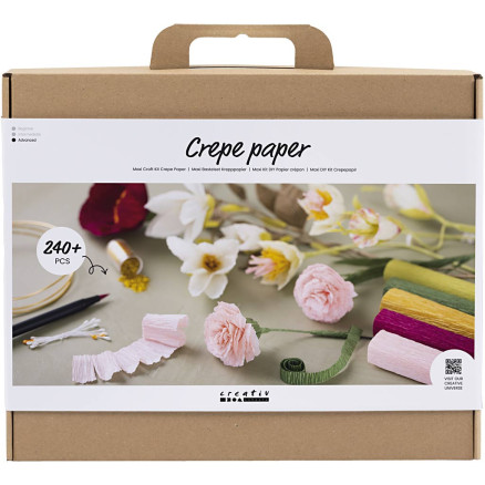 Maxi DIY Kit Krepppapier, Blumen, Stretch/Krepp: 180%, 105 g, 1 Pk. Maxi DIY Kit Krepppapier, Blumen, Stretch/Krepp: 180%, 105 g, 1 Pk. von Diverse