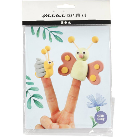 Mini DIY Kit, Fingerpuppen, 1 Pk. Mini DIY Kit, Fingerpuppen, 1 Pk. von Diverse