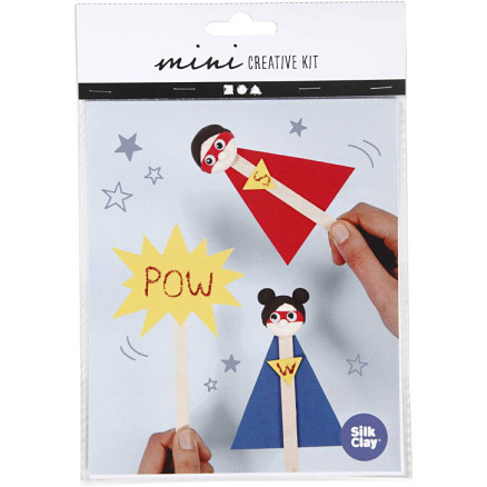 Mini DIY Kit, Popsicle Stick Figuren, 1 Pk. von Diverse