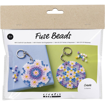 Mini DIY Kit Röhrenperlen, Charms/Taschendekoration, versch. Farben, 1 Pk. Mini DIY Kit Röhrenperlen, Charms/Taschendekoration, versch. Farben, 1 Pk. von Diverse