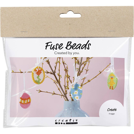 Mini DIY Kit Röhrenperlen, Eier, versch. Farben, 1 Pk. Mini DIY Kit Röhrenperlen, Eier, versch. Farben, 1 Pk. von Diverse