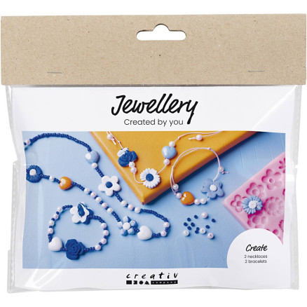 Mini DIY Kit Schmuck, Blumen, versch. Farben, 1 Pk. Mini DIY Kit Schmuck, Blumen, versch. Farben, 1 Pk. von Diverse