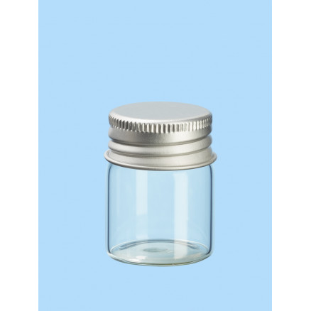Mini Glasbehälter mit Deckel 30x40mm - 4 Stk von Diverse