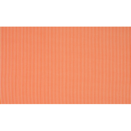 Minimals Baumwollpopeline Stoff Druck 333 Stripe Orange 145cm - 50cm von Diverse
