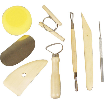 Ton-Schlingen, runde Kanten, L 20 cm, 6 Stk/ 1 Pck von Diverse