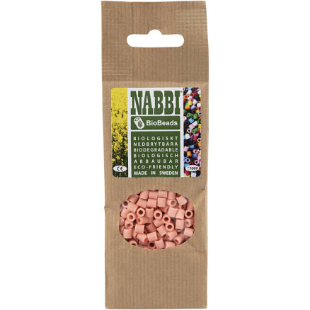 Nabbi BioBeads Röhrchenperlen, Größe 5x5 mm, Lochgröße 2,5 mm, mittel, hellblau, 1000 Stück / 1 Pk. Nabbi BioBeads Röhrchenperlen, Größe 5x5 mm, Lochgröße 2,5 mm, mittel, hellblau, 1000 Stück / 1 Pk. von Diverse