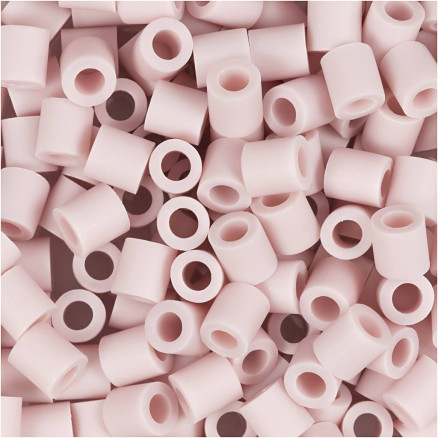 Nabbi BioBeads Röhrchenperlen, Größe 5x5 mm, Lochgröße 2,5 mm, mittel, hellrosa, 1000 Stück / 1 Pk. Nabbi BioBeads Röhrchenperlen, Größe 5x5 mm, Lochgröße 2,5 mm, mittel, hellrosa, 1000 Stück / 1 Pk. von Diverse