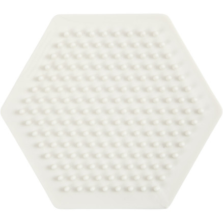 Nabbi BioBeads Stifftplatte, sechseckig, Größe 8,5x8,5 cm, mittel, 1 Stk. Nabbi BioBeads Stifftplatte, sechseckig, Größe 8,5x8,5 cm, mittel, 1 Stk. von Diverse