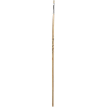 Nature Line Pinsel, Nr. 0, B 4 mm, langer Griff, 12 Stk/ 1 Pck von Diverse
