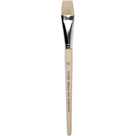 Nature Line Brushes, 20, L: 20,5 cm, B: 20 mm, flach, 12 Stk. / 1 Pk. Nature Line Brushes, 20, L: 20,5 cm, B: 20 mm, flach, 12 Stk. / 1 Pk. von Diverse
