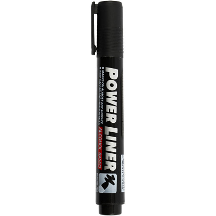 Permanentmarker, Strich 1,5-3 mm, schwarz, 1 Stk. von Diverse