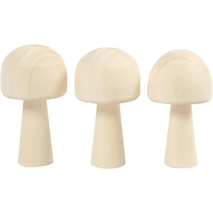 Pilz, H 5,2 cm, D 2,9 cm, 3 Stk/ 1 Pck Pilz, H 5,2 cm, D 2,9 cm, 3 Stk/ 1 Pck von Diverse