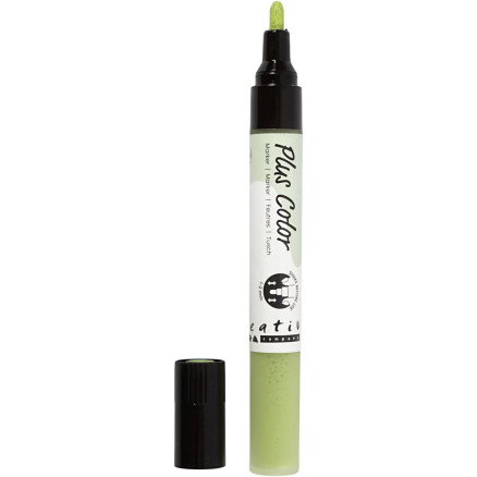 Plus Color Marker, L 14,5 cm, Strichstärke 1-2 mm, Laubgrün, 5,5 ml, 1 Stk Plus Color Marker, L 14,5 cm, Strichstärke 1-2 mm, Laubgrün, 5,5 ml, 1 Stk von Diverse