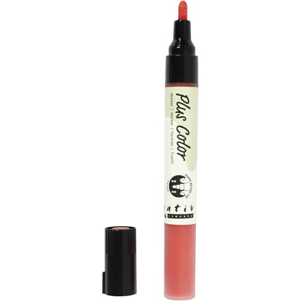 Plus Color Marker, L 14,5 cm, Strichstärke 1-2 mm, Purpurrot, 5,5 ml, 1 Stk Plus Color Marker, L 14,5 cm, Strichstärke 1-2 mm, Purpurrot, 5,5 ml, 1 Stk von Diverse