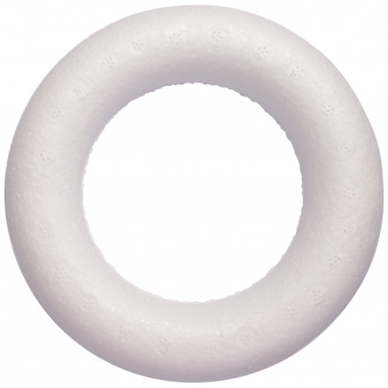 Polystyrol Ring 12cm - 1 Stk von Diverse