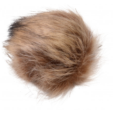 Pompon Quaste Acryl Natur/Beige 80 mm von Diverse