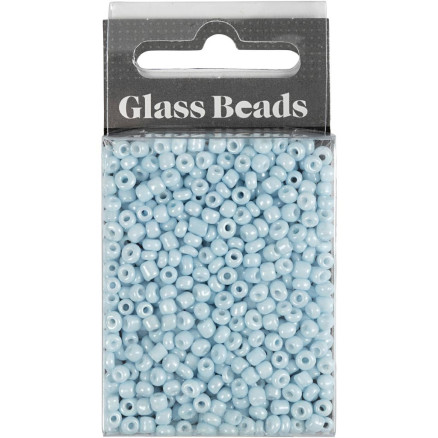 Rocai-Perlen, Durchm. 3 mm, Größe 8/0, Lochgröße 0,6-1,0 mm, hellgrün, 25g/ 1 Pk. Rocai-Perlen, Durchm. 3 mm, Größe 8/0, Lochgröße 0,6-1,0 mm, hellgrün, 25g/ 1 Pk. von Diverse