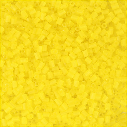 Rocai-Perlen 2-Schliff, Durchm. 1,7 mm, Größe 15/0, Lochgröße 0,5 mm, transparent gelb, 25g/ 1 Pk. Rocai-Perlen 2-Schliff, Durchm. 1,7 mm, Größe 15/0, Lochgröße 0,5 mm, transparent gelb, 25g/ 1 Pk. von Diverse