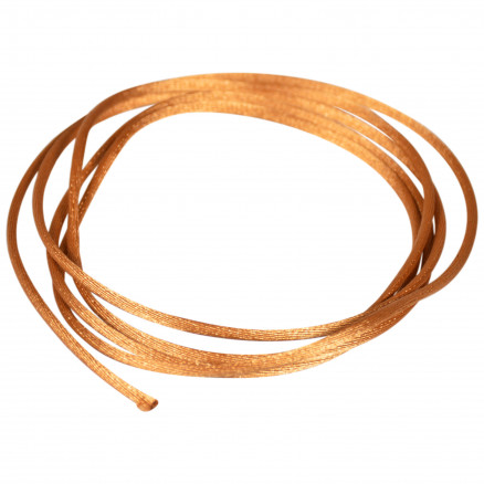 Satinschnur Meterware Beige 2,2mm - 50cm von Diverse