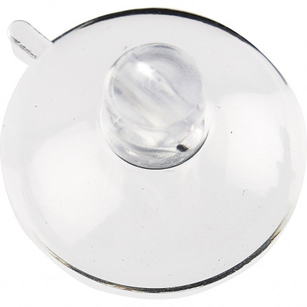 Saugnapf, D: 25mm, Lochgröße 3,2mm, 100 Stk von Diverse