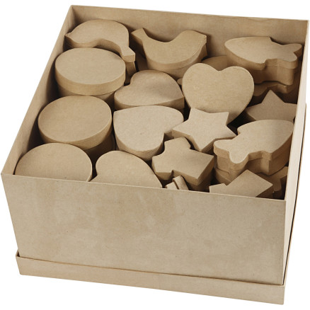 Schachteln, Größe 6-11 cm, 63 Stk/ 1 Pck von Diverse