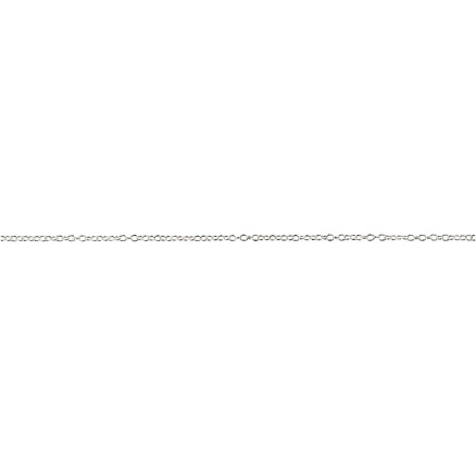 Schmuckkette, B 2 mm, Versilbert, 20 m/ 1 Stk von Diverse