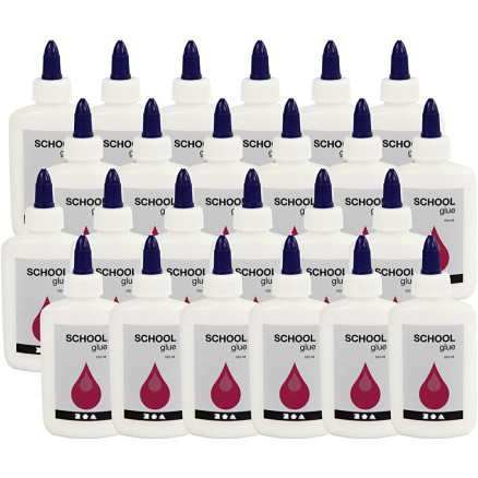 Schulkleber, 24x100 ml/ 1 Pck von Diverse