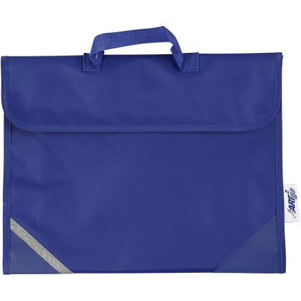 Schultasche, T 9 cm, Größe 36x29 cm, Blau, 1 Stk Schultasche, T 9 cm, Größe 36x29 cm, Blau, 1 Stk von Diverse