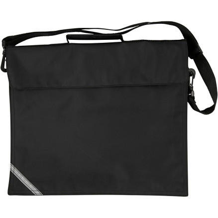 Schultasche, T 6 cm, Größe 36x31 cm, Schwarz, 1 Stk Schultasche, T 6 cm, Größe 36x31 cm, Schwarz, 1 Stk von Diverse