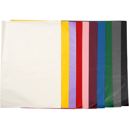 Seidenpapier, Blatt 50x70 cm, 17 g, 10x25 Bl./ 1 Pck von Diverse