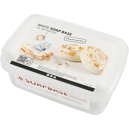 Seife mit Shea, weiß, 1 kg von Diverse